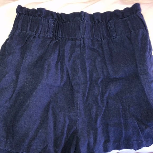 Paper Bag Waist Shorts - Picture 2 of 2